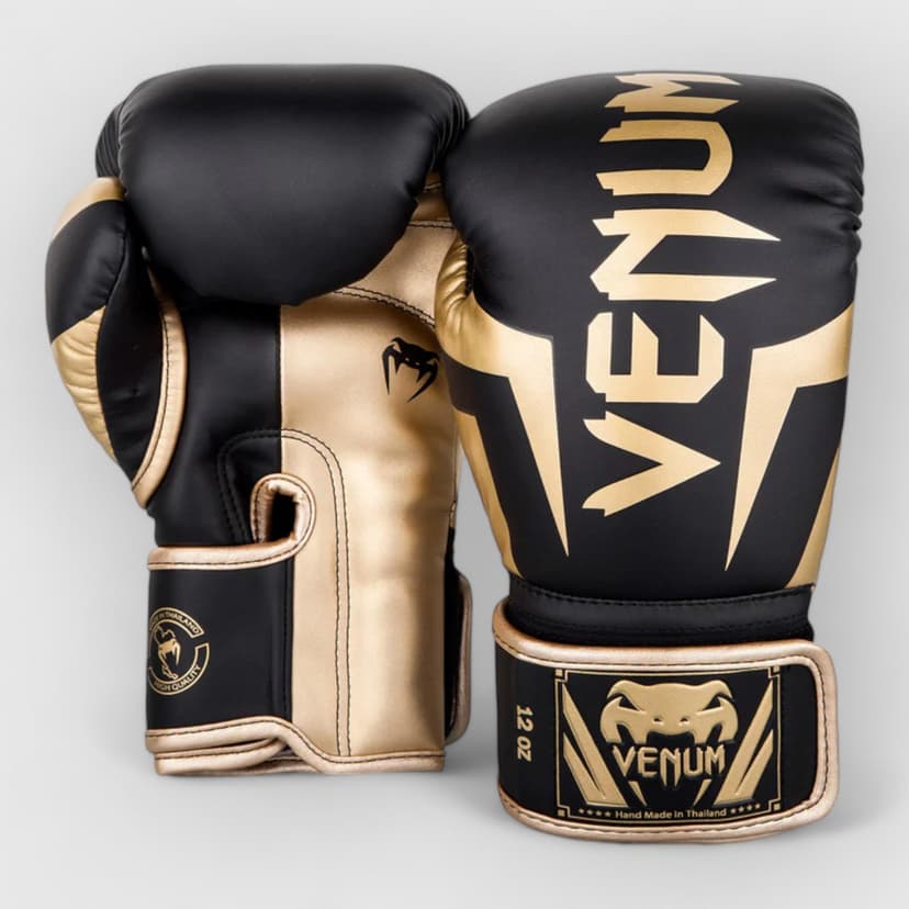 VENUM Elite boksehansker i sort